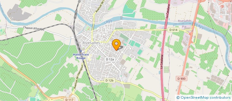 localisation de l'entreprise MADAME MARIE-THERESE RIBES  SALSES-LE-CHATEAU