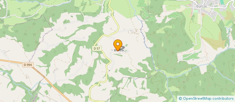 localisation de l'entreprise MADAME MARIE-THERESE ROMULUS  CLAIRVAUX-D AVEYRON