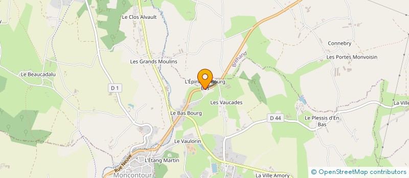 localisation de l'entreprise MADAME MARIE-THERESE ROUAUX  TREDANIEL