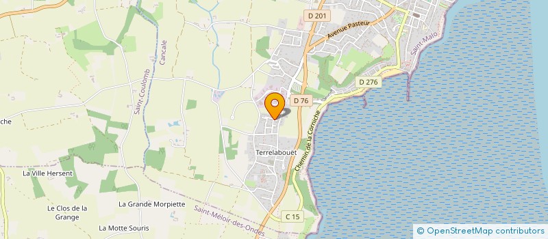 localisation de l'entreprise MADAME MARIE-THERESE ROUAUX  CANCALE