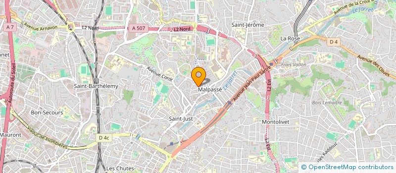 localisation de l'entreprise MADAME MARIE-THERESE SCHIANO à MARSEILLE 13EME