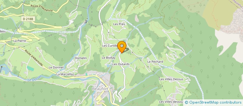 localisation de l'entreprise MADAME MARIE-THERESE SMESSAERT  BEAUFORT