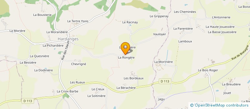 localisation de l'entreprise MADAME MARIE-THERESE SOUTIF  HARDANGES