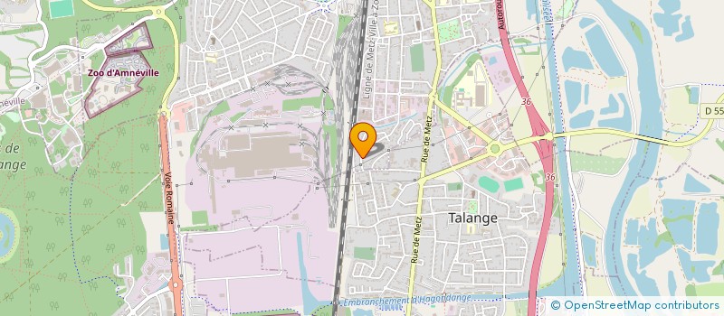 localisation de l'entreprise MADAME MARIE-THERESE SPERINI  HAGONDANGE