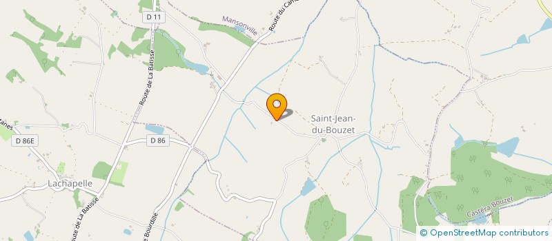 localisation de l'entreprise MADAME MARIE THERESE STEC  MONTGAILLARD