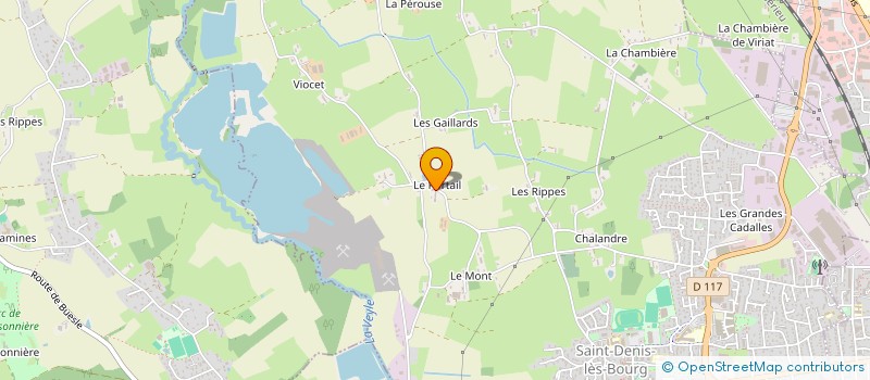 localisation de l'entreprise MADAME MARIE-THERESE SUBTIL à SAINT-DENIS-LES-BOURG