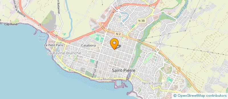 localisation de l'entreprise MADAME MARIE-THERESE TAYLLAMIN  SAINT-PIERRE