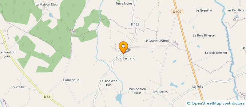 localisation de l'entreprise MADAME MARIE-THERESE THIMEL à MONTCHEVRIER