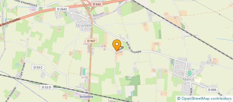 localisation de l'entreprise MADAME MARIE-THERESE WEILLAERT  MERRIS