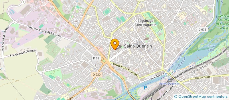 localisation de l'entreprise MADAME MARIE-THERESE WERTS à SAINT-QUENTIN