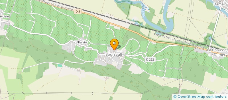 localisation de l'entreprise MADAME MARIE-THERESE ZIENTAL  BOURSAULT