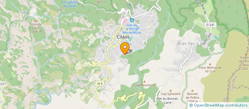 localisation de l'entreprise MADAME MARIE THIAW-LAM  CILAOS