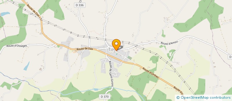 localisation de l'entreprise MADAME MARIE THIEBAUT  CASTELNAU-CHALOSSE