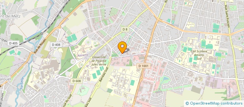 localisation de l'entreprise MADAME MARIE THIEBAUT  AMIENS