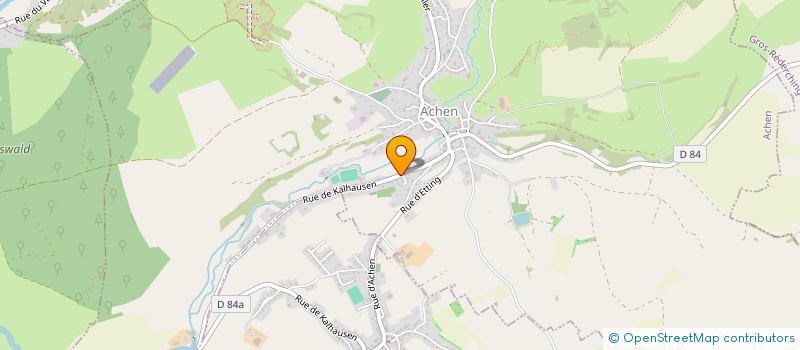 localisation de l'entreprise MADAME MARIE THIEL  ETTING