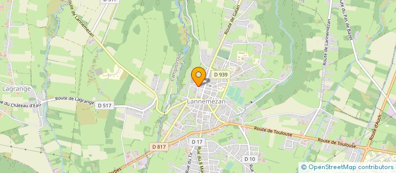 localisation de l'entreprise MADAME MARIE THIERION  LANNEMEZAN