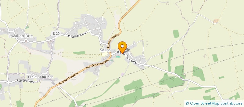 localisation de l'entreprise MADAME MARIE THIERRY  MIRABEL