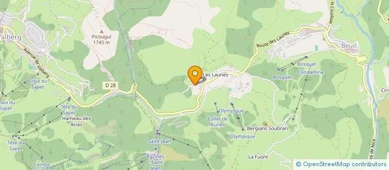 localisation de l'entreprise MADAME MARIE THIERY  BEUIL