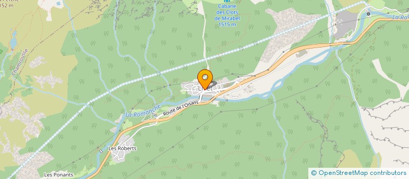 localisation de l'entreprise MADAME MARIE THIEULIN  LIVET-ET-GAVET