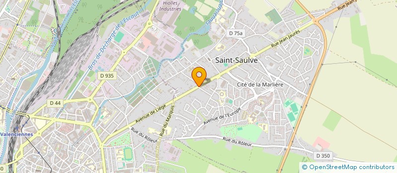 localisation de l'entreprise MADAME MARIE THIEULLET  SAINT-SAULVE