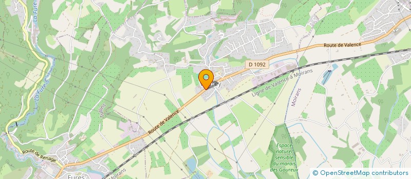 localisation de l'entreprise MADAME MARIE THOLOZAN  VOUREY