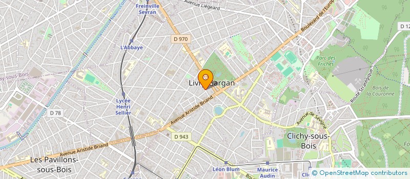 localisation de l'entreprise MADAME MARIE THORAVAL à LIVRY-GARGAN