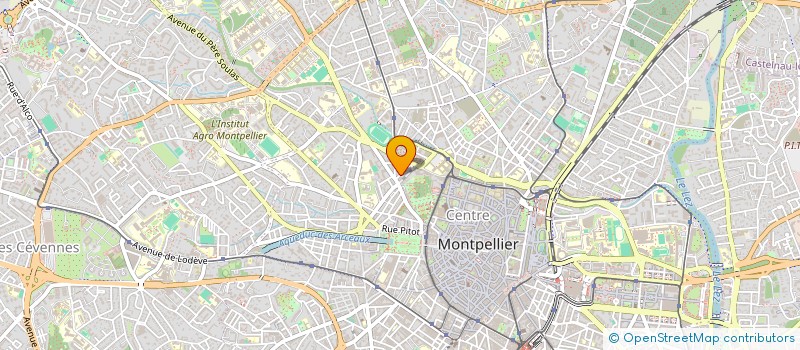 localisation de l'entreprise MADAME MARIE THOREL à MONTPELLIER