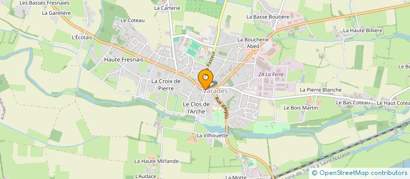 localisation de l'entreprise MADAME MARIE THUILLIER  LOIREAUXENCE