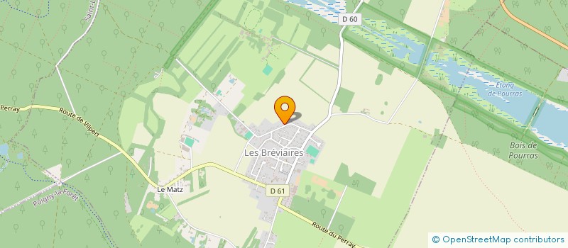 localisation de l'entreprise MADAME MARIE THUON  LES BREVIAIRES