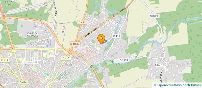 localisation de l'entreprise MADAME MARIE TINGLE  RUBELLES