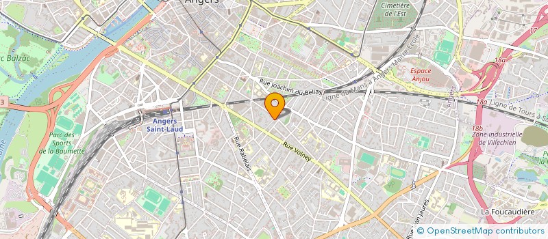 localisation de l'entreprise MADAME MARIE TOMARI à ANGERS