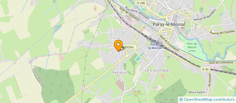 localisation de l'entreprise MADAME MARIE TOMASZ  VOLESVRES