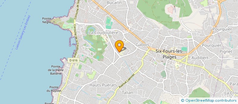localisation de l'entreprise MADAME MARIE TORRA à SIX-FOURS-LES-PLAGES