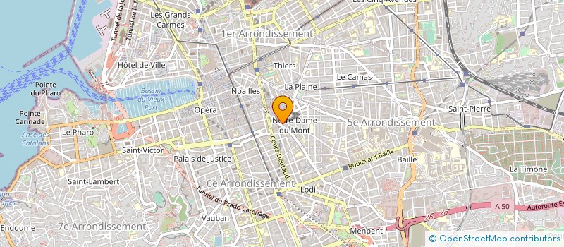 localisation de l'entreprise MADAME MARIE TORRENTE à MARSEILLE