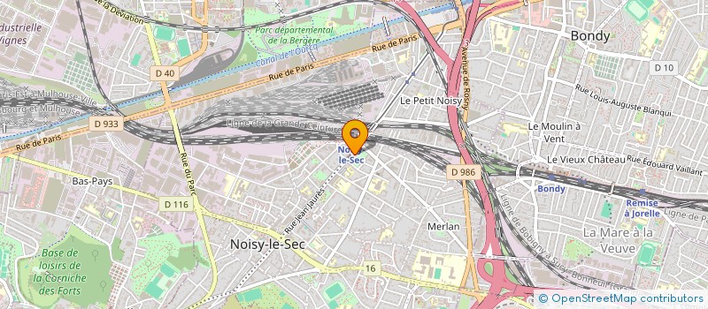 localisation de l'entreprise MADAME MARIE TOSTIVINT à NOISY-LE-SEC