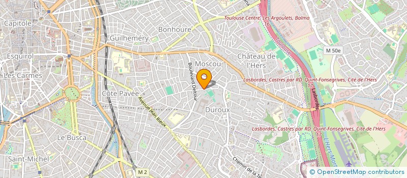localisation de l'entreprise MADAME MARIE TOULEMONDE à TOULOUSE