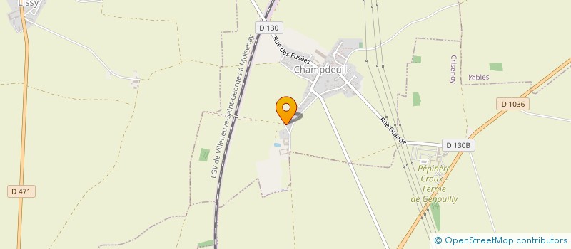 localisation de l'entreprise MADAME MARIE TOUPENCE  CHAMPDEUIL