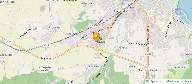 localisation de l'entreprise MADAME MARIE TOURET  POMMERIT-LE-VICOMTE