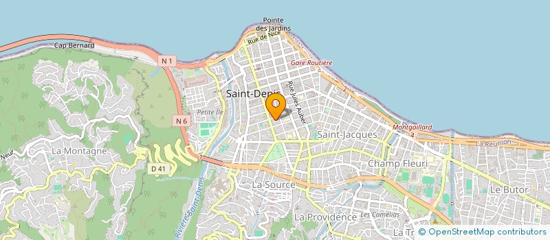 localisation de l'entreprise MADAME MARIE TRELLU à SAINT-DENIS