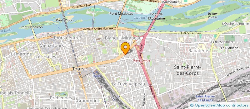 localisation de l'entreprise MADAME MARIE TREMOLET  TOURS