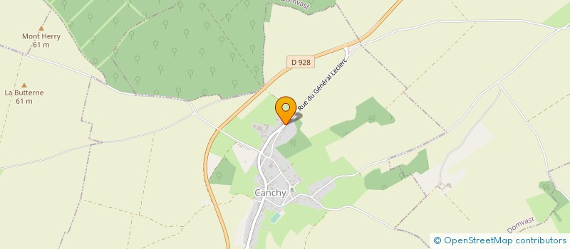 localisation de l'entreprise MADAME MARIE TREUNET  CRECY-EN-PONTHIEU