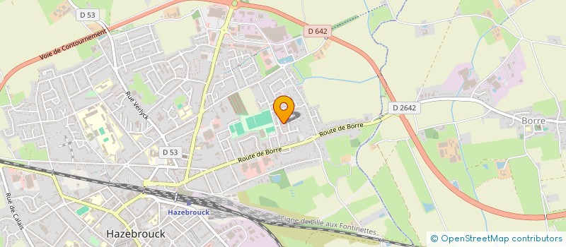 localisation de l'entreprise MADAME MARIE TRIBOULET à LILLERS
