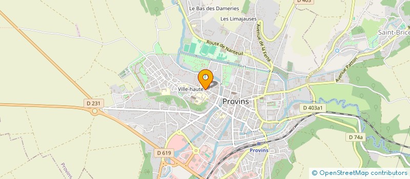 localisation de l'entreprise MADAME MARIE TRINH VINH  PROVINS