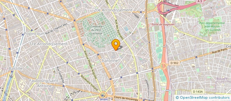 localisation de l'entreprise MADAME MARIE TRINQUART  PARIS