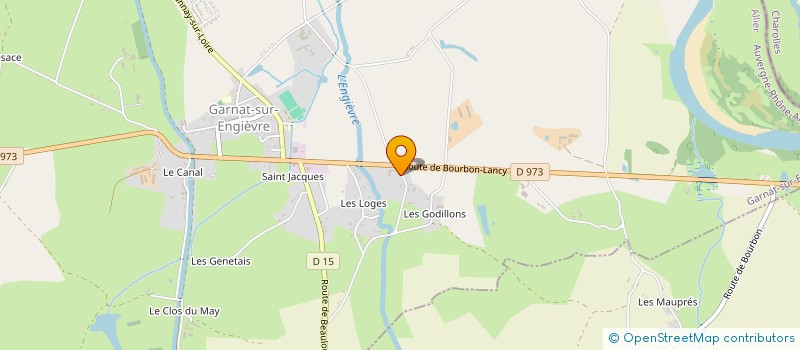 localisation de l'entreprise MADAME MARIE TRINQUET  GANNAY-SUR-LOIRE