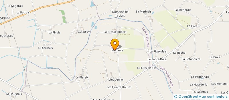 localisation de l'entreprise MADAME MARIE TROCHU  LA NOE-BLANCHE