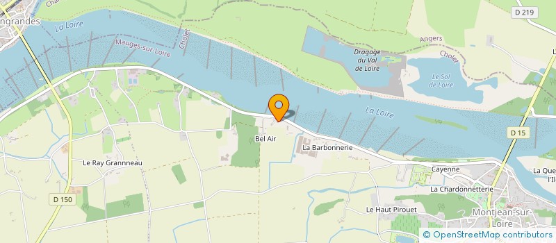 localisation de l'entreprise MADAME MARIE TROTTIER  MAUGES-SUR-LOIRE