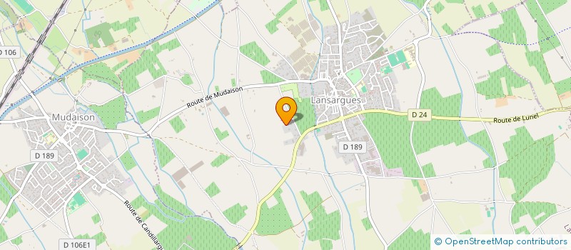 localisation de l'entreprise MADAME MARIE TROUSSELIER à LANSARGUES