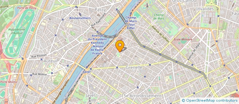 localisation de l'entreprise MADAME MARIE TUFFERY  PARIS