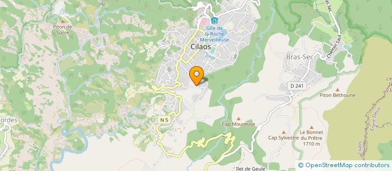 localisation de l'entreprise MADAME MARIE TURPIN à CILAOS